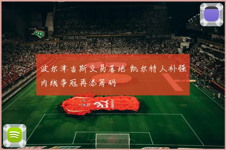 波尔津吉斯交易落地 凯尔特人补强内线争冠再添筹码